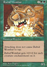 Wombat enrag - 