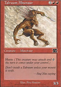 Talruum Minotaur - 6th Edition