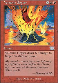 Volcanic Geyser - 6th Edition