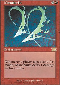Barbelures de mana - 6th Edition