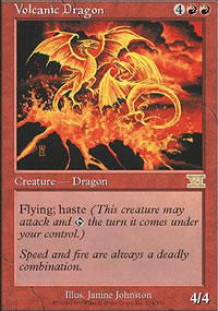 Volcanic Dragon - 6th Edition