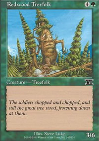 Redwood Treefolk - 6th Edition