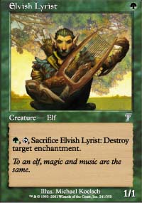 Elvish Lyrist - 7th Edition