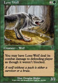 Loup solitaire - 