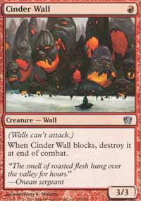 Cinder Wall - 8th Edition