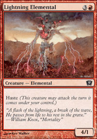 Lightning Elemental - 9th Edition