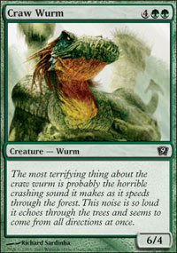 Craw Wurm - 9th Edition