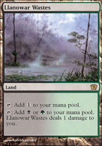 Llanowar Wastes - 9th Edition