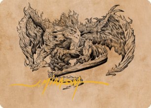 Miirym, dragon sentinelle - Illustration - 