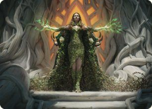 Titania, Voice of Gaea - Art 1 - The Brothers' War - Art Series