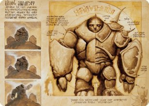 Precursor Golem - Art 1 - The Brothers' War - Art Series