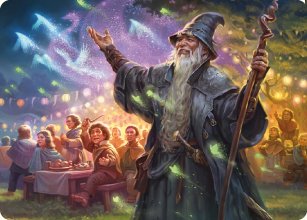 Gandalf, ami de la Comt - Illustration - 