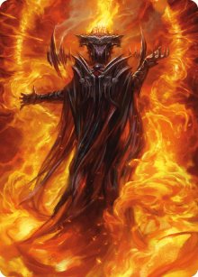 Sauron, le Seigneur tnbreux - Illustration - 