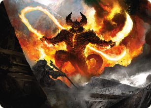 Le Balrog, Flau de Durin - Illustration - 