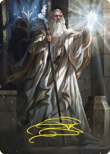 Gandalf le Blanc - Illustration - 