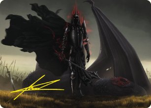 Witch-king of Angmar - Art 2 - The Lord of the Rings - Art Series