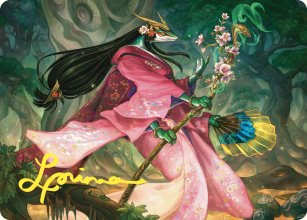 Sakiko, Mother of Summer - Art 2 - Commander Masters - Art Series