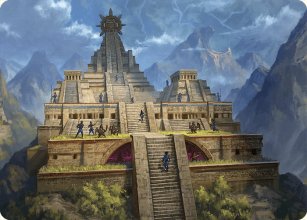 Barracks of the Thousand - Art 1 - The Lost Caverns of Ixalan  - Art Series