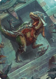 Carnage Tyrant - Art 1 - The Lost Caverns of Ixalan  - Art Series