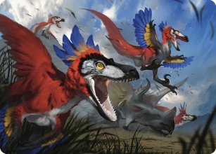 Wrathful Raptors - Art - 