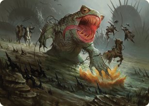 The Gitrog, Ravenous Ride - Art - 