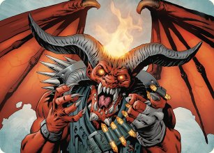 Rakdos, the Muscle - Art - 