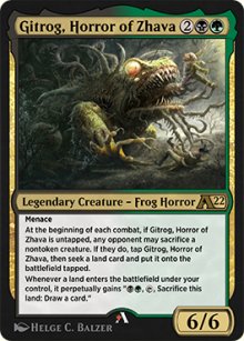 Gitrog, Horror of Zhava - 