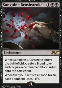 Sanguine Brushstroke - 