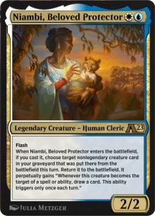 Niambi, protectrice adore - 