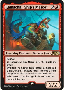 Kamachal, Ship's Mascot - 