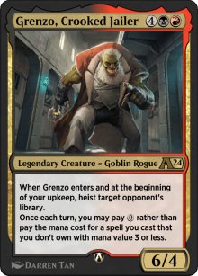 Grenzo, Crooked Jailer - Alchemy: Exclusive Cards