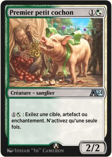 Premier petit cochon - 