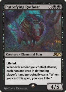 Putrefying Rotboar - Alchemy: Exclusive Cards