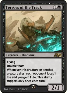 Terrors of the Track - Alchemy: Exclusive Cards