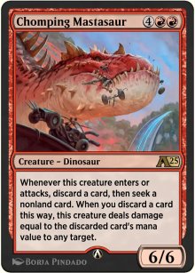 Chomping Mastasaur - Alchemy: Exclusive Cards
