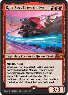 Kari Zev, Crew of Two - Alchemy: Exclusive Cards