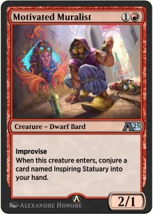 Motivated Muralist - Alchemy: Exclusive Cards