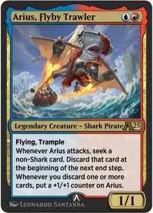 Arius, Flyby Trawler - Alchemy: Exclusive Cards