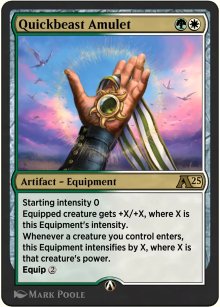 Quickbeast Amulet - Alchemy: Exclusive Cards