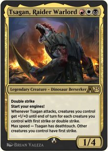 Tsagan, Raider Warlord - Alchemy: Exclusive Cards