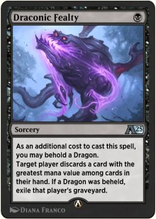 Draconic Fealty - Alchemy: Exclusive Cards