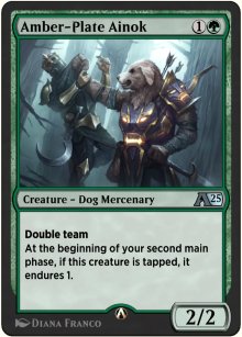 Amber-Plate Ainok - Alchemy: Exclusive Cards