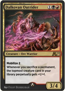 Dalkovan Outrider - Alchemy: Exclusive Cards