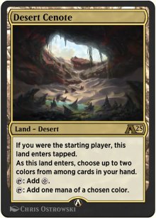 Desert Cenote - Alchemy: Exclusive Cards