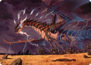 Neriv, cœur de la tempête - Illustration - Tarkir: Dragonstorm - Art Series