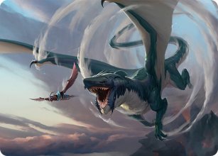Couvée de la tempête tornaile - Illustration - Tarkir: Dragonstorm - Art Series