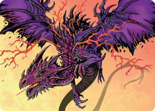 Sauvage crissetempête - Illustration - Tarkir: Dragonstorm - Art Series