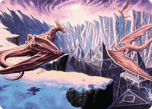 Maelström du dragon-esprit - Illustration - Tarkir: Dragonstorm - Art Series