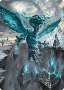 Ugin, l'Œil des tempêtes - Illustration - Tarkir: Dragonstorm - Art Series