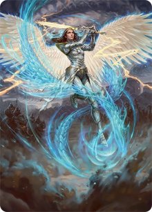 Elspeth, tueuse de tempêtes - Illustration - Tarkir: Dragonstorm - Art Series